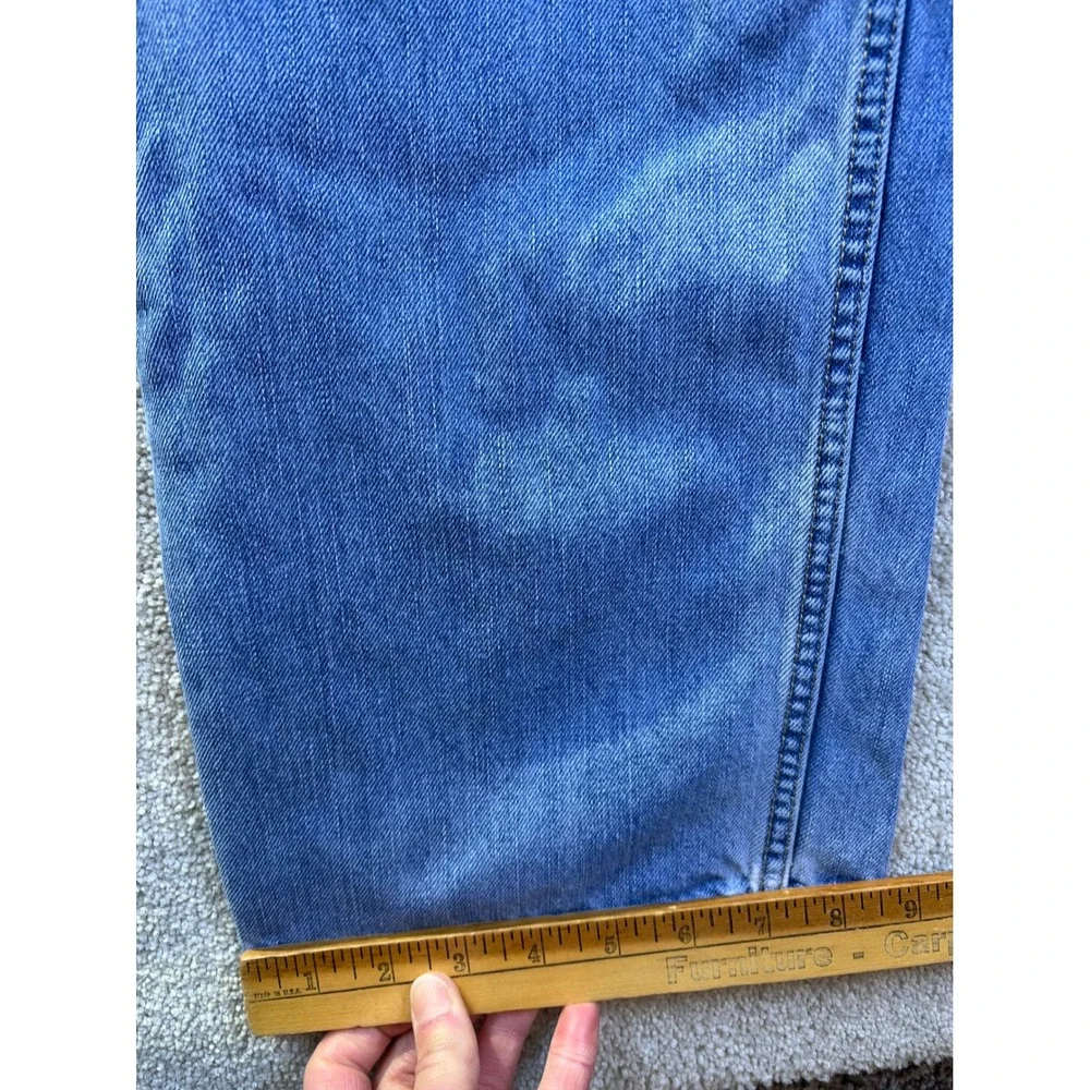 Levi's 505 Regular Fit‎ Jeans Mens 38x32 (Fits 37x31) Blue 100% Cotton Denim